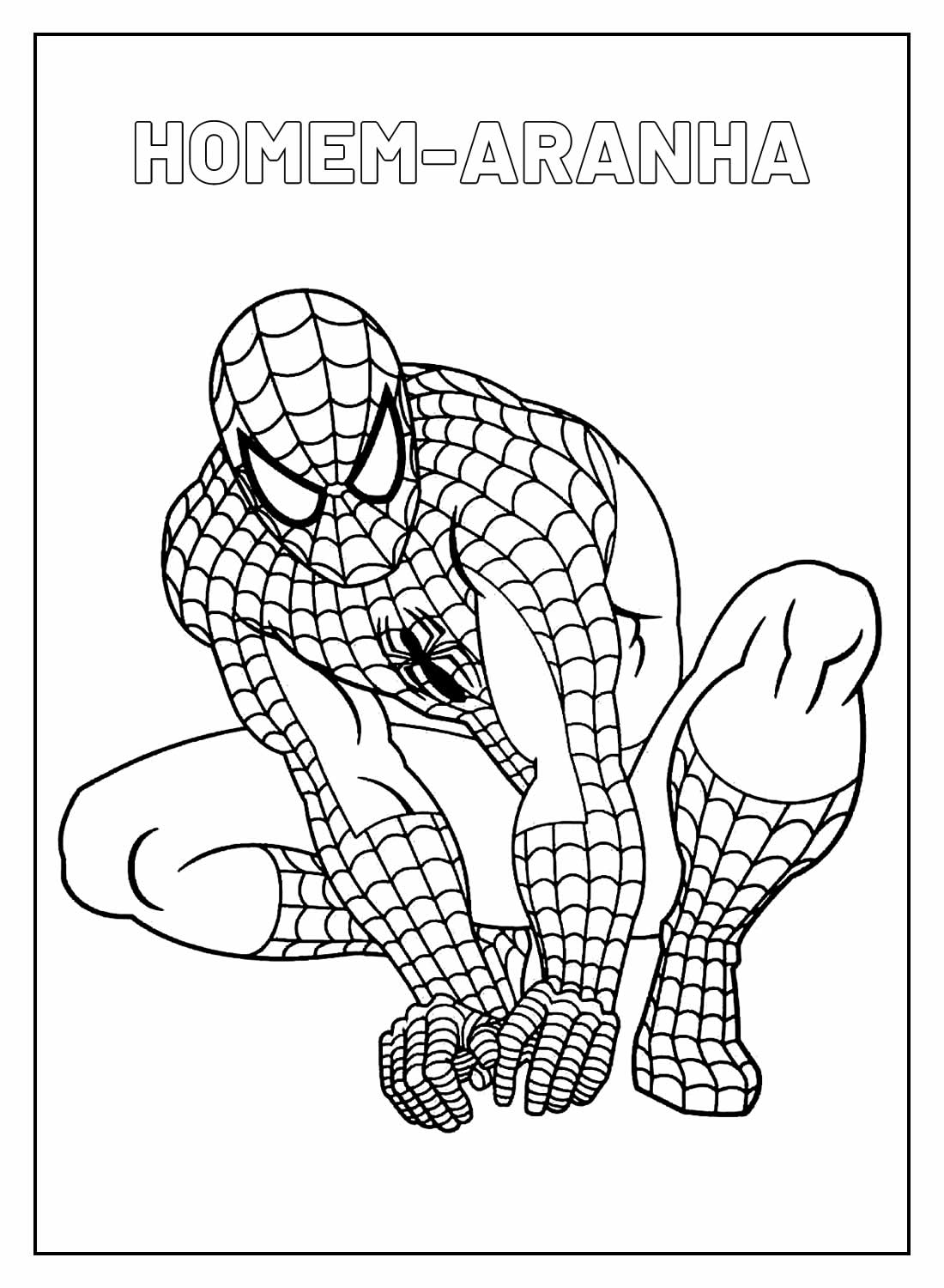 Desenho de Os Vingadores (Avengers) para imprimir