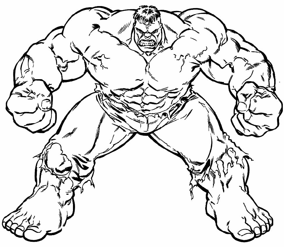 Desenho de Os Vingadores (Avengers) para imprimir