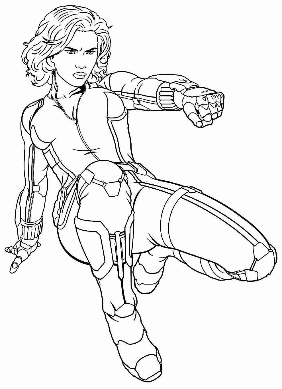 Desenho de Os Vingadores (Avengers) para imprimir