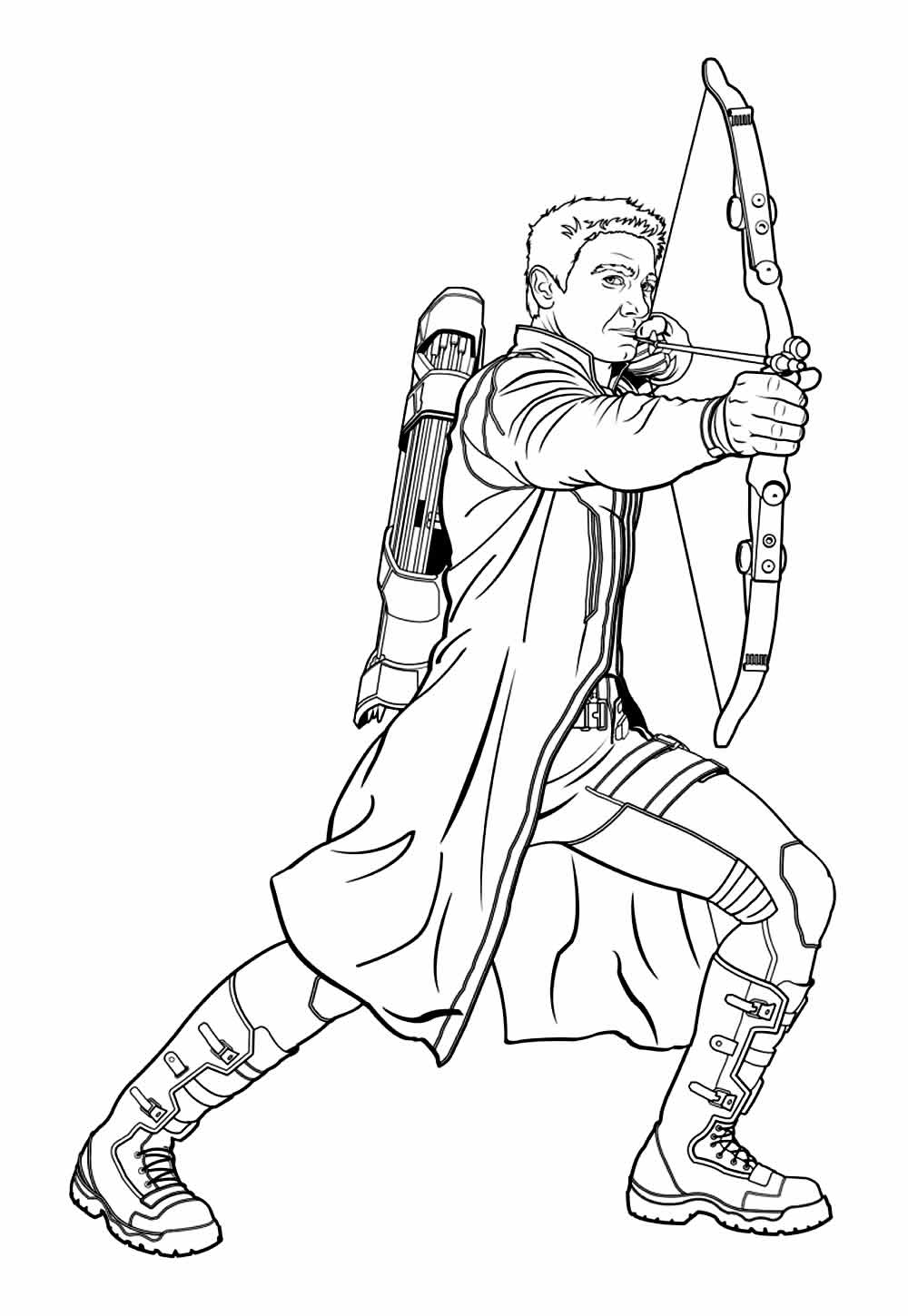 Desenho de Os Vingadores (Avengers) para imprimir