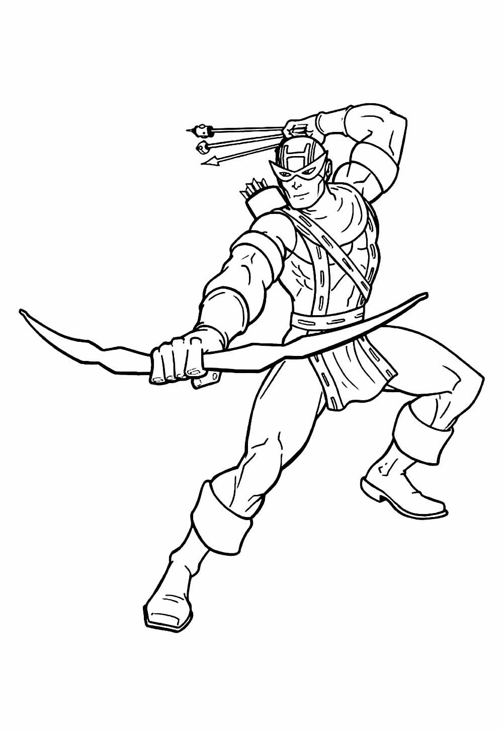 Desenho de Os Vingadores (Avengers) para imprimir