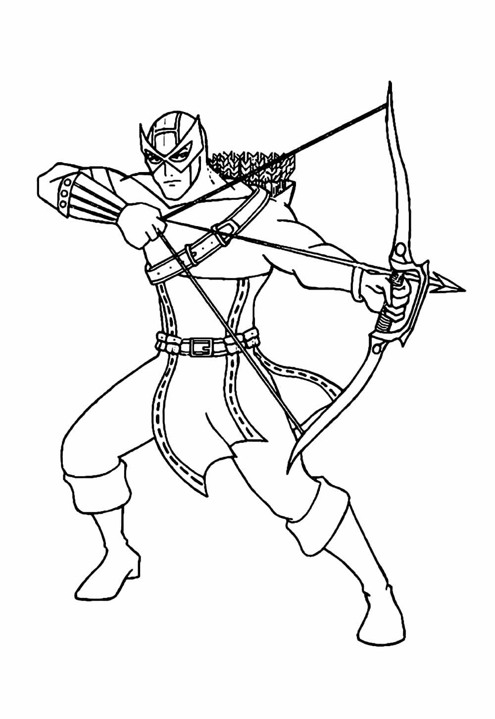 Desenho de Os Vingadores (Avengers) para imprimir