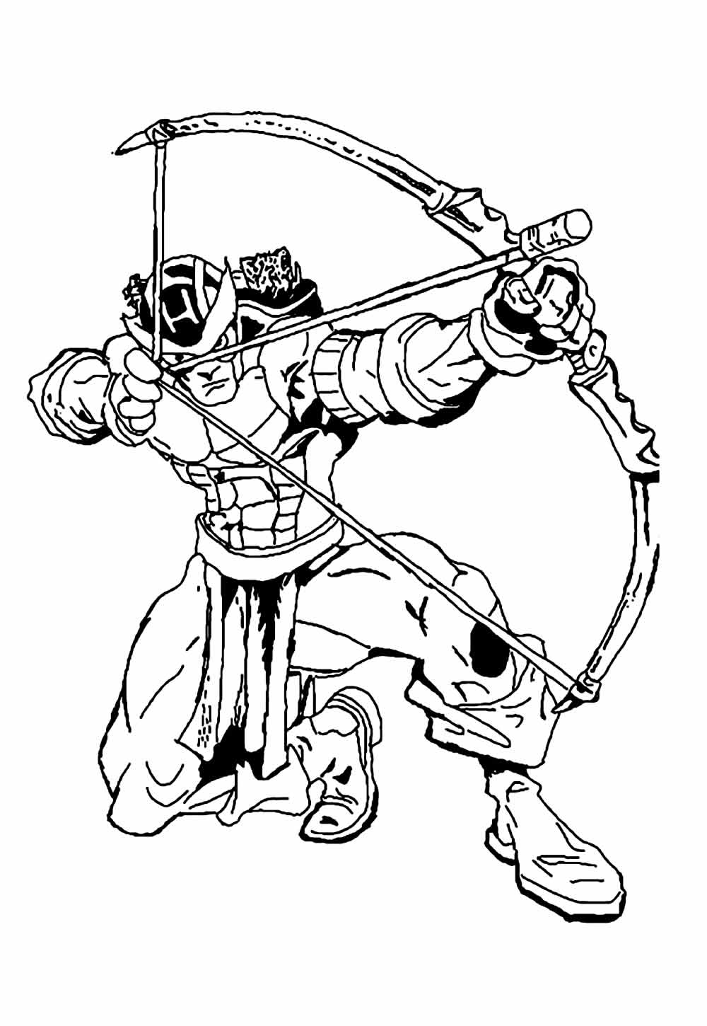 Desenho de Os Vingadores (Avengers) para imprimir