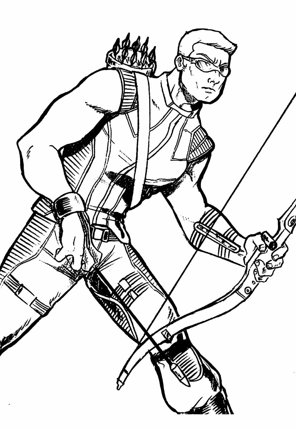 Desenho de Os Vingadores (Avengers) para imprimir