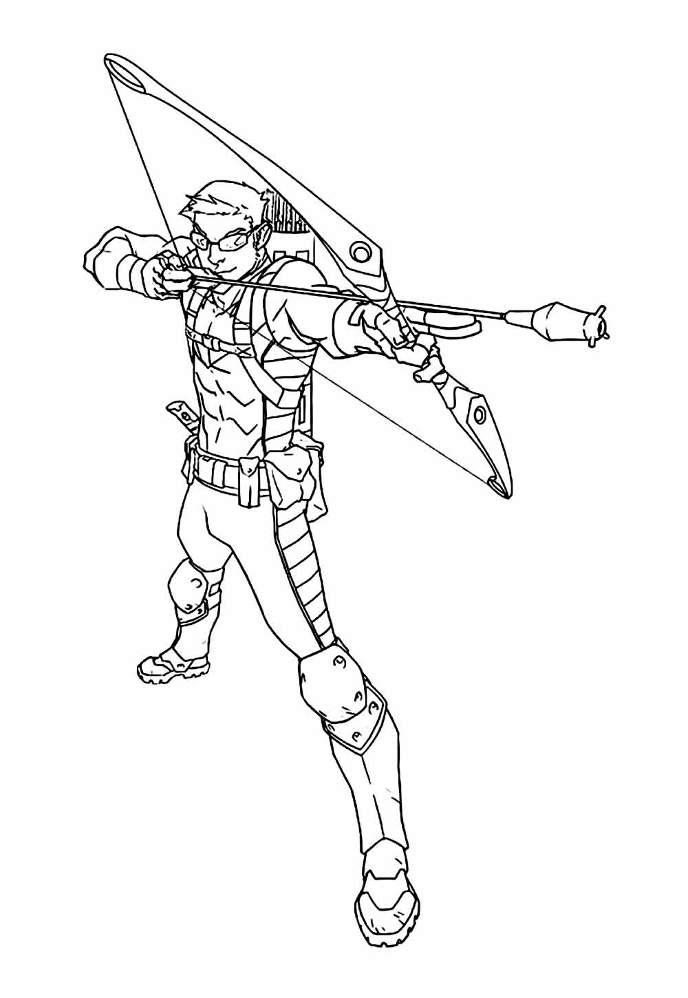 Desenho de Os Vingadores (Avengers) para imprimir