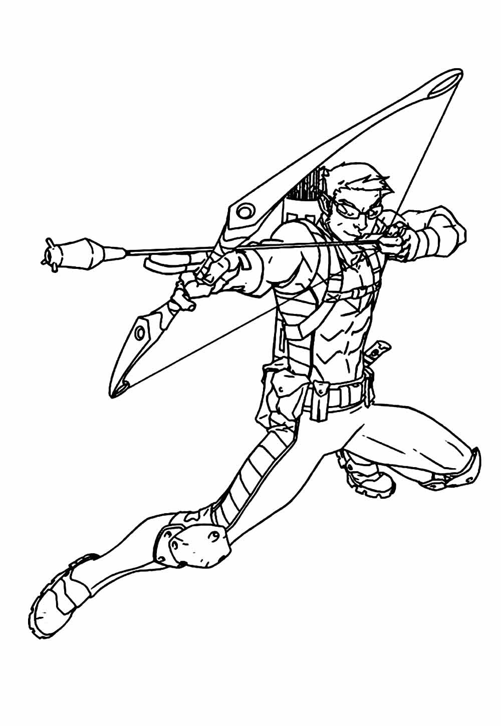 Desenho de Os Vingadores (Avengers) para imprimir