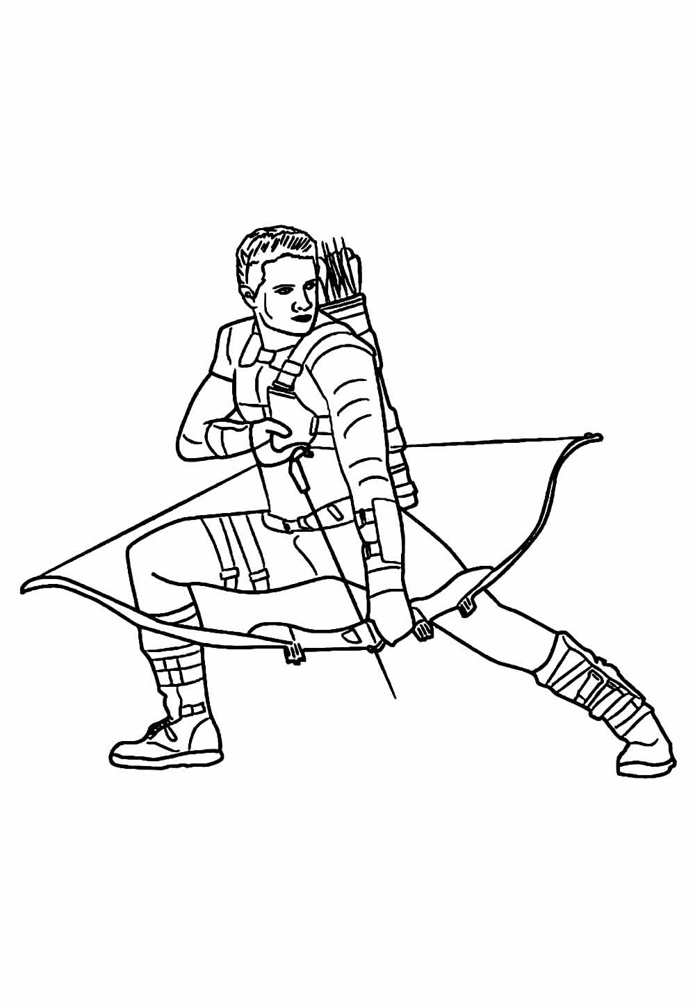 Desenho de Os Vingadores (Avengers) para imprimir