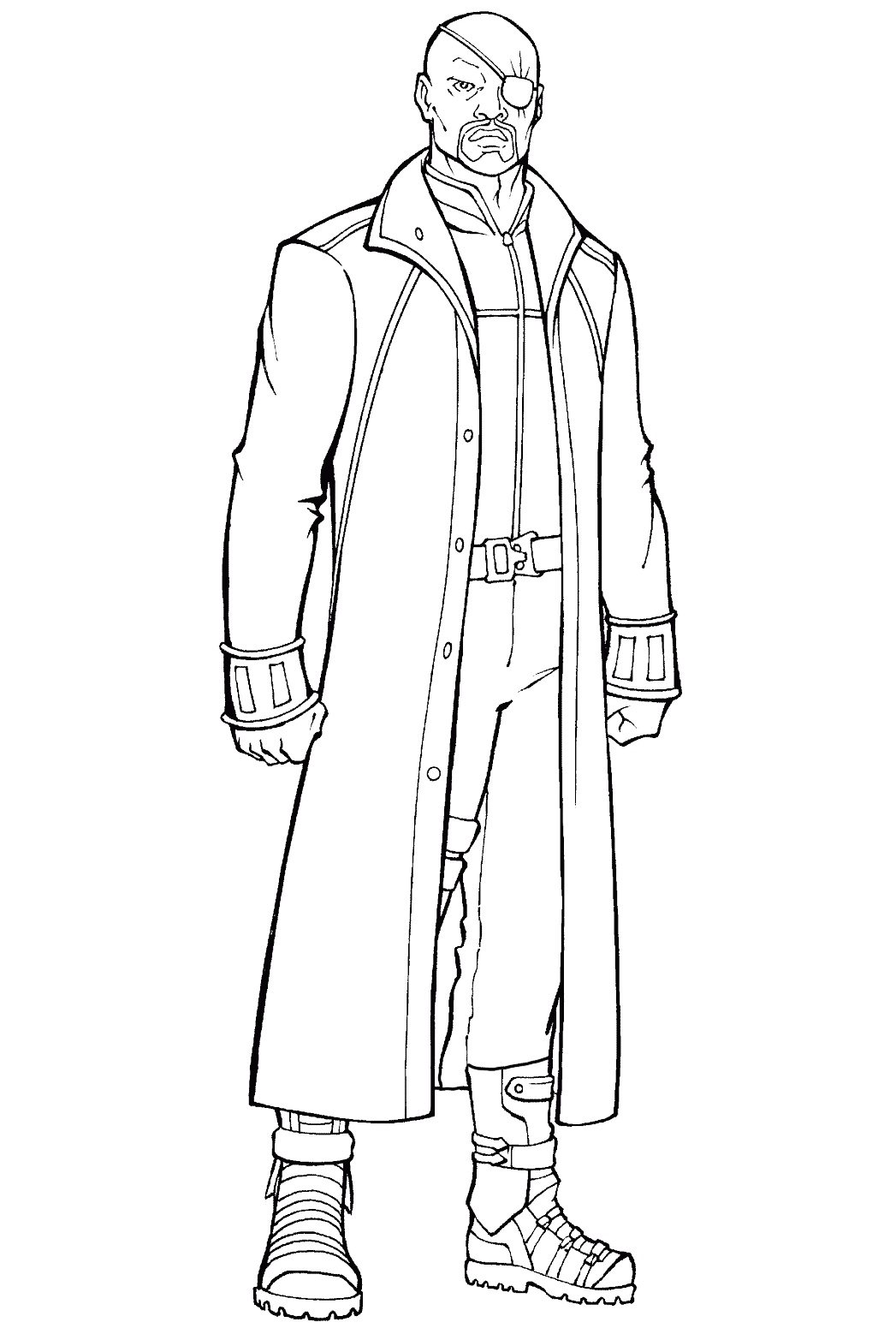 Desenho de Os Vingadores (Avengers) para imprimir