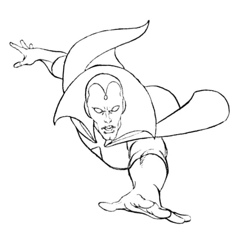 Desenho de Os Vingadores (Avengers) para imprimir