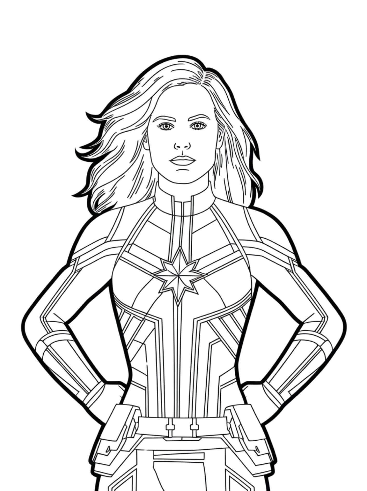 Desenho de Os Vingadores (Avengers) para imprimir