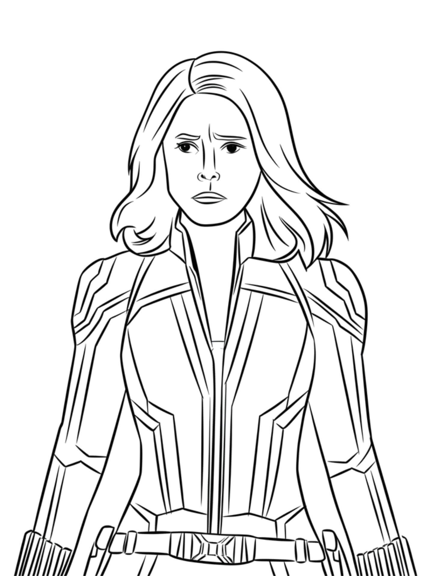 Desenho de Os Vingadores (Avengers) para imprimir