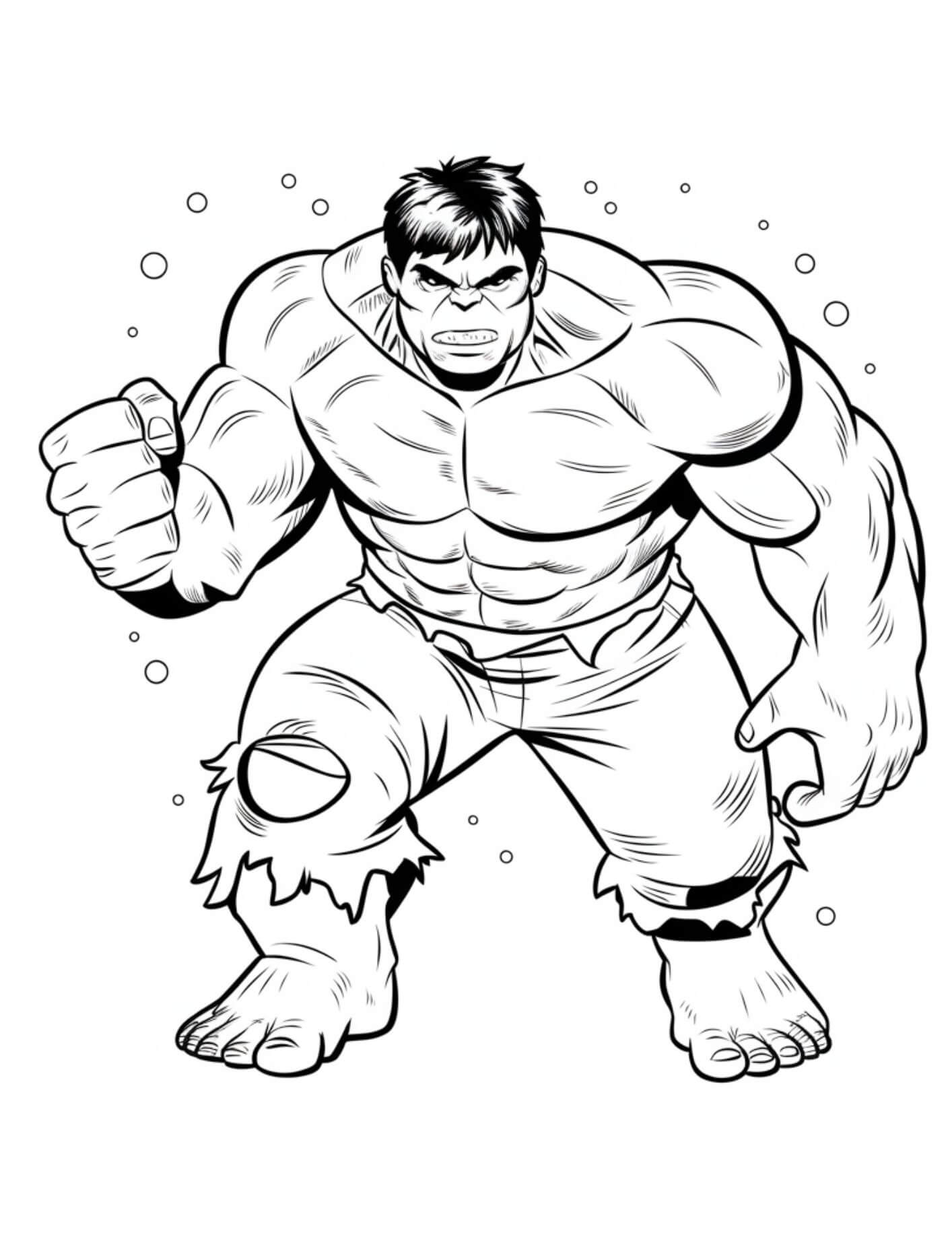 Desenho de Os Vingadores (Avengers) para imprimir