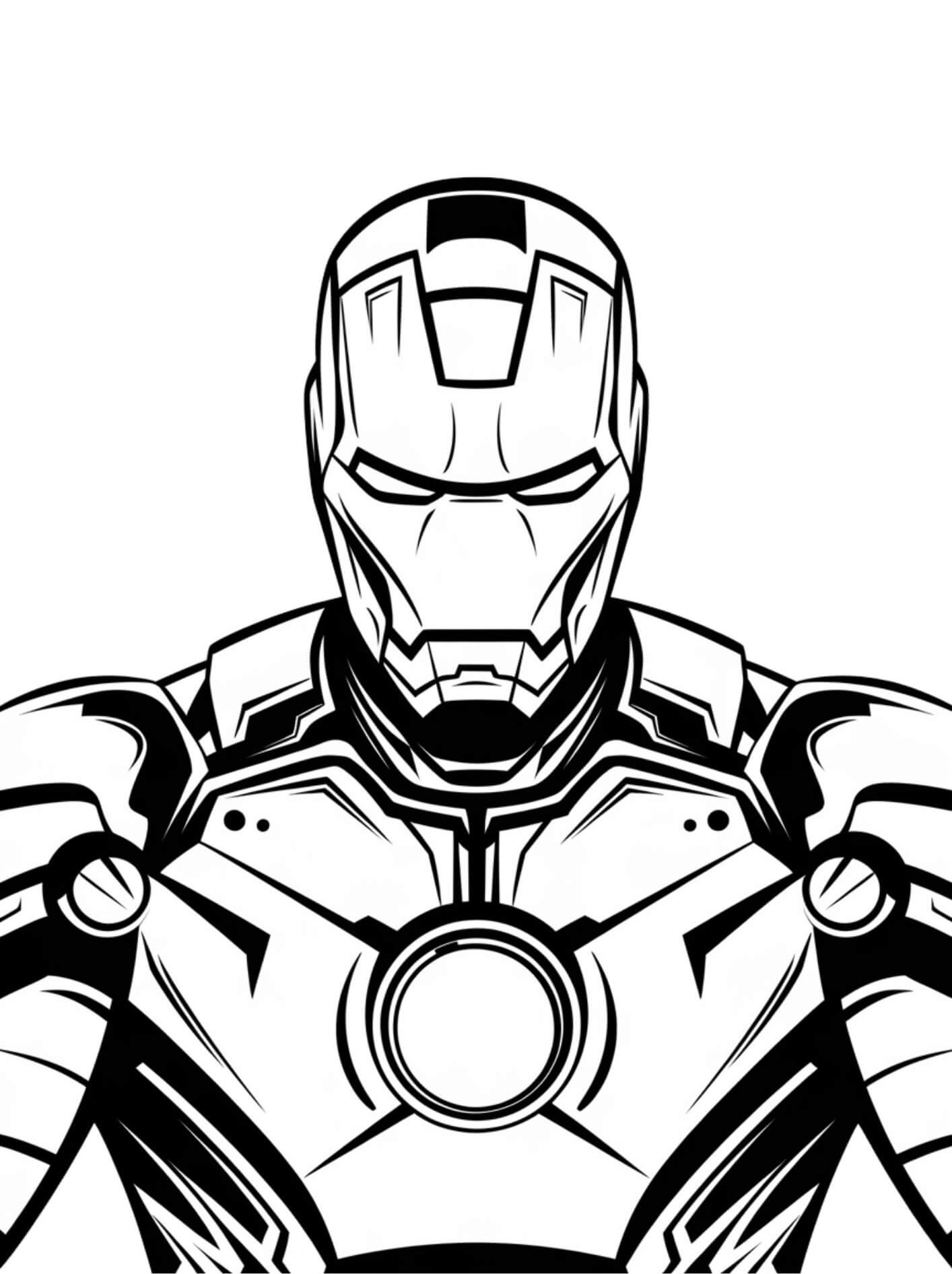 Desenho de Os Vingadores (Avengers) para imprimir