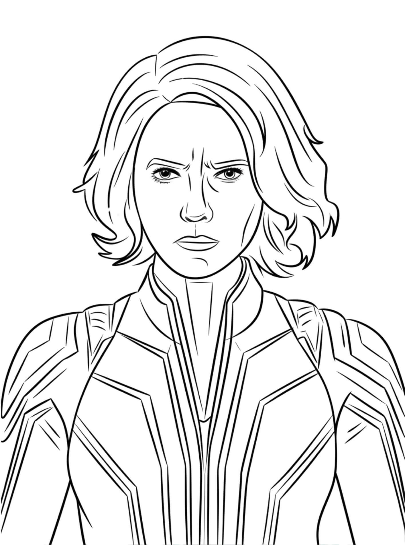 Desenho de Os Vingadores (Avengers) para imprimir