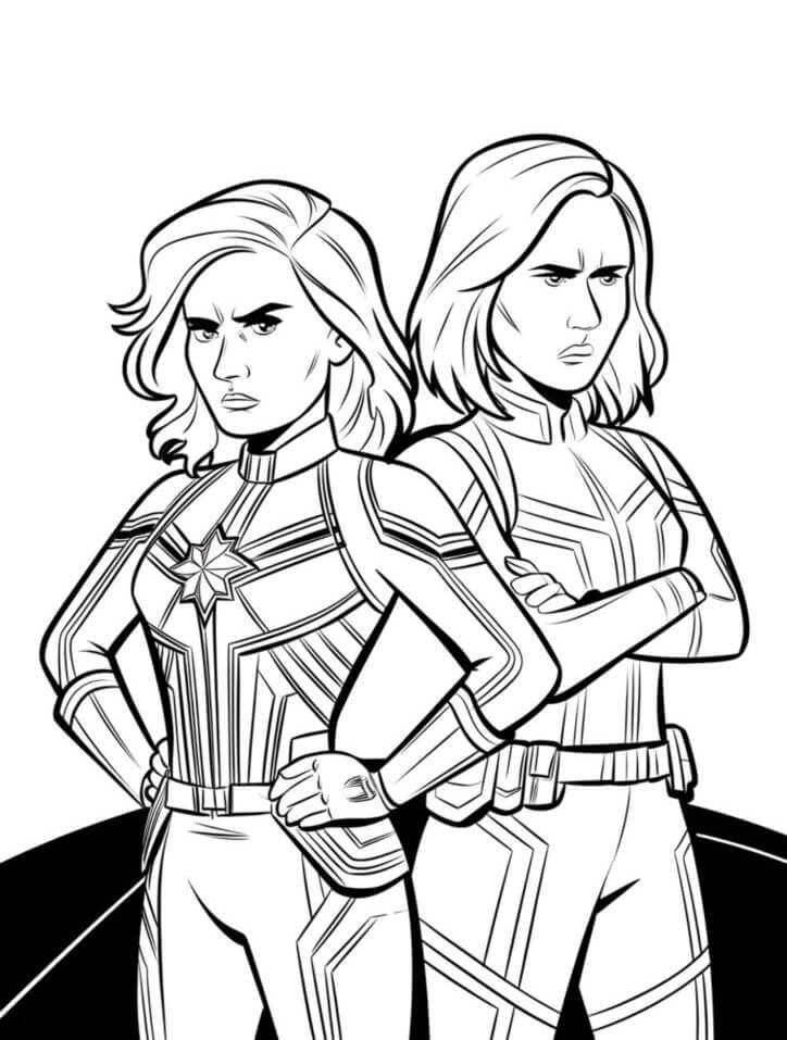 Desenho de Os Vingadores (Avengers) para imprimir