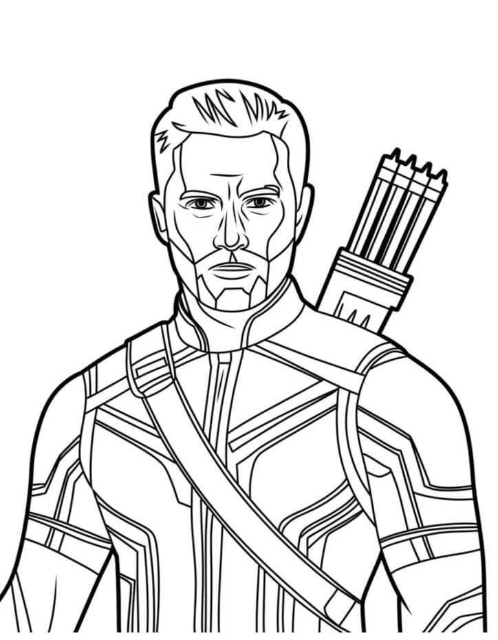 Desenho de Os Vingadores (Avengers) para imprimir