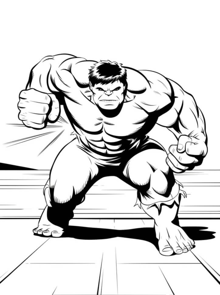 Desenho de Os Vingadores (Avengers) para imprimir