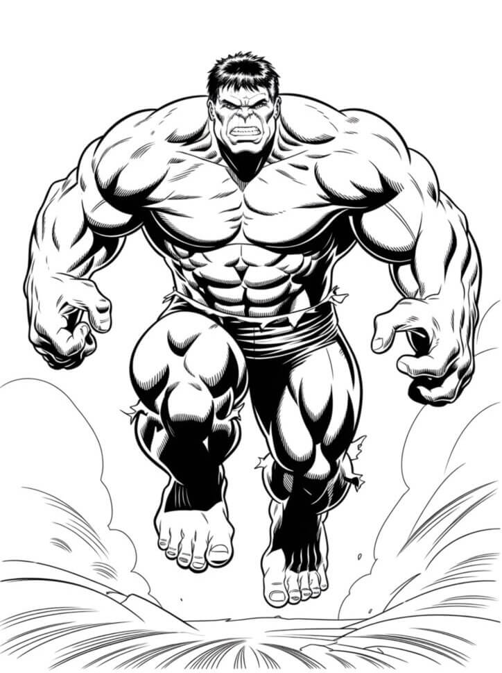 Desenho de Os Vingadores (Avengers) para imprimir
