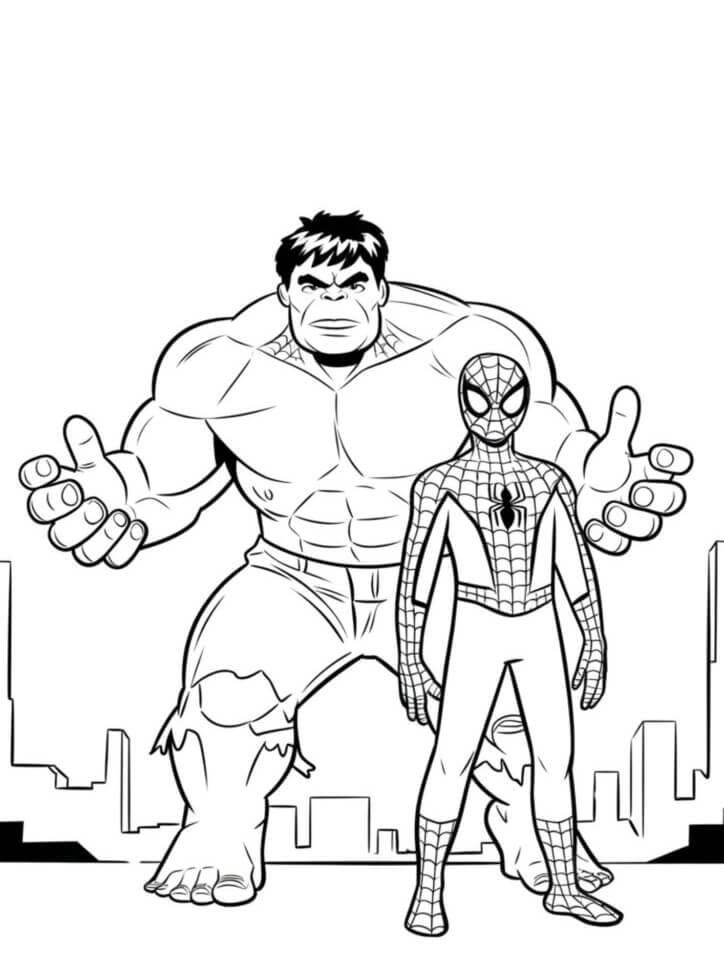 Desenho de Os Vingadores (Avengers) para imprimir