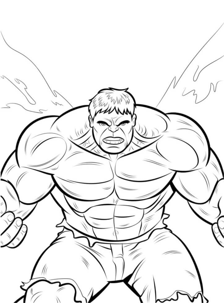 Desenho de Os Vingadores (Avengers) para imprimir