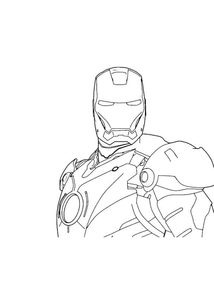 Desenho de Os Vingadores (Avengers) para imprimir