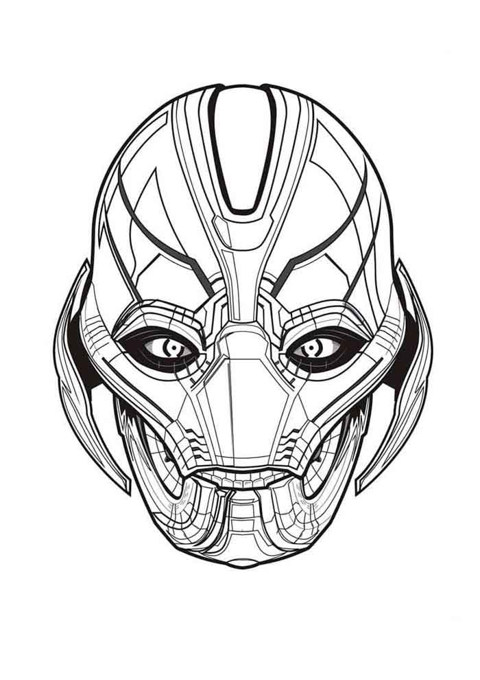 Desenho de Os Vingadores (Avengers) para imprimir