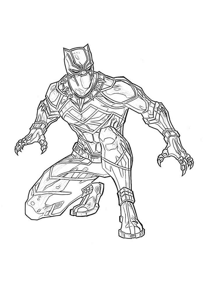 Desenho de Os Vingadores (Avengers) para imprimir