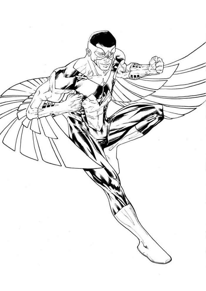 Desenho de Os Vingadores (Avengers) para imprimir
