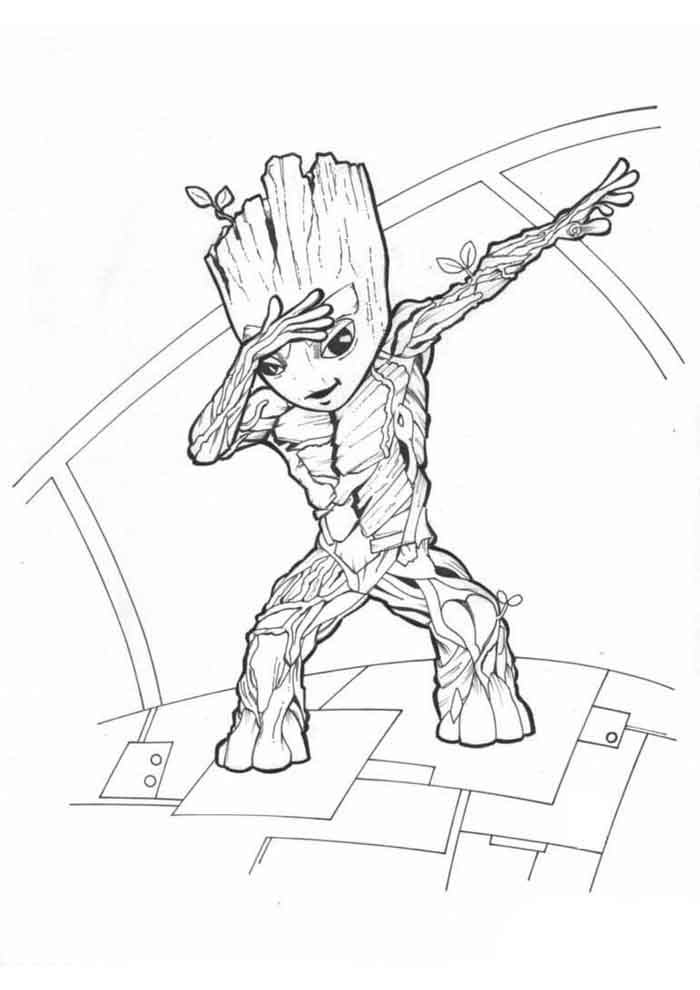 Desenho de Os Vingadores (Avengers) para imprimir