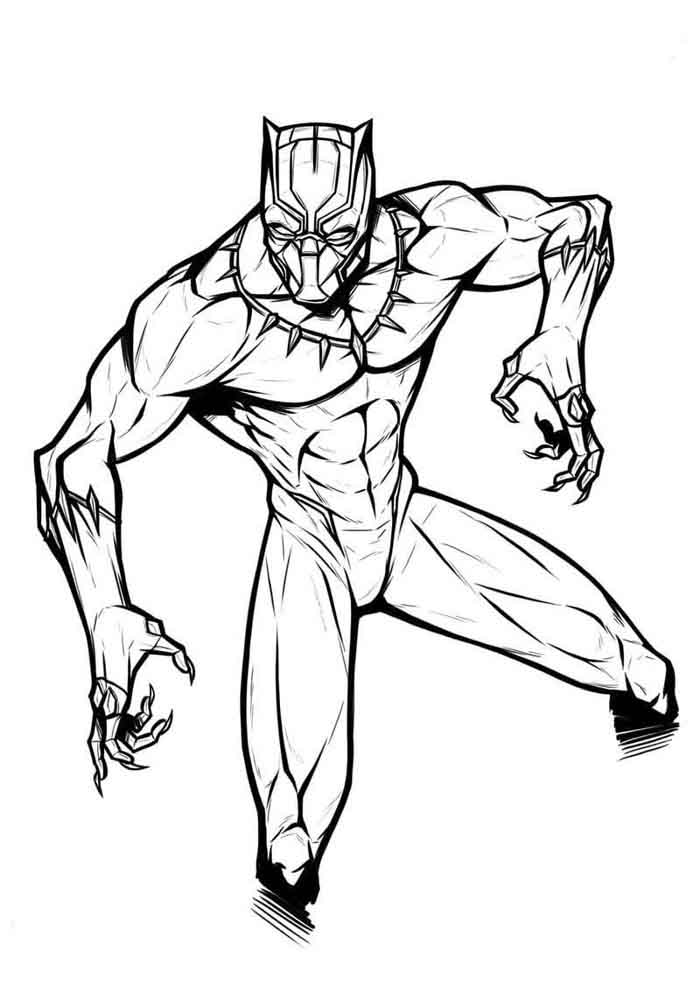Desenho de Os Vingadores (Avengers) para imprimir