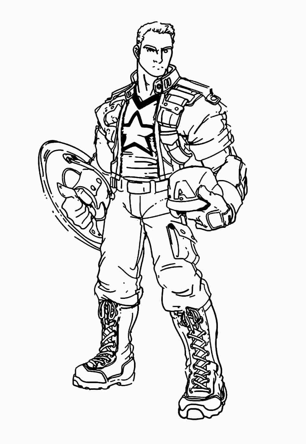 Desenho de Os Vingadores (Avengers) para imprimir