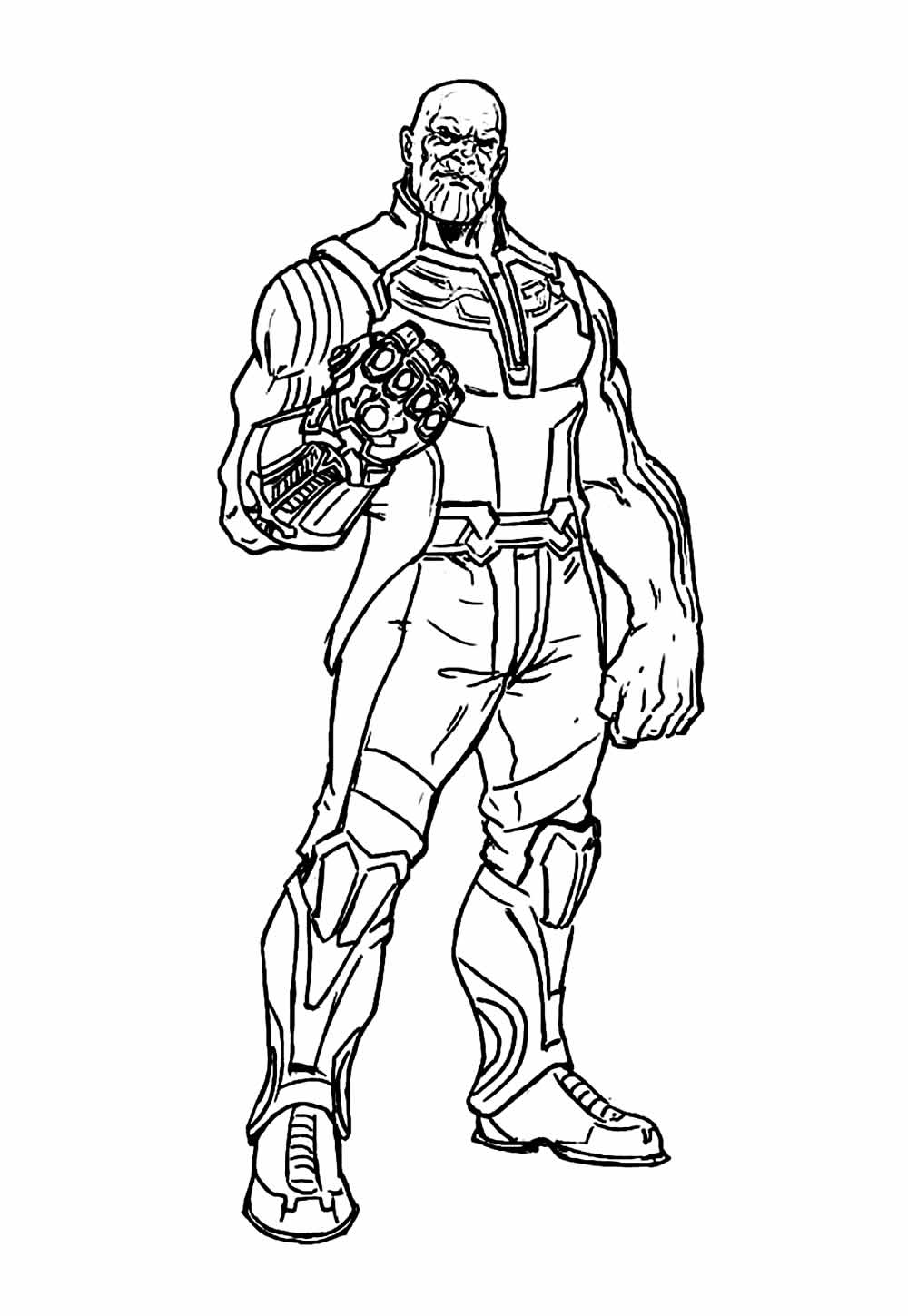 Desenho de Os Vingadores (Avengers) para imprimir