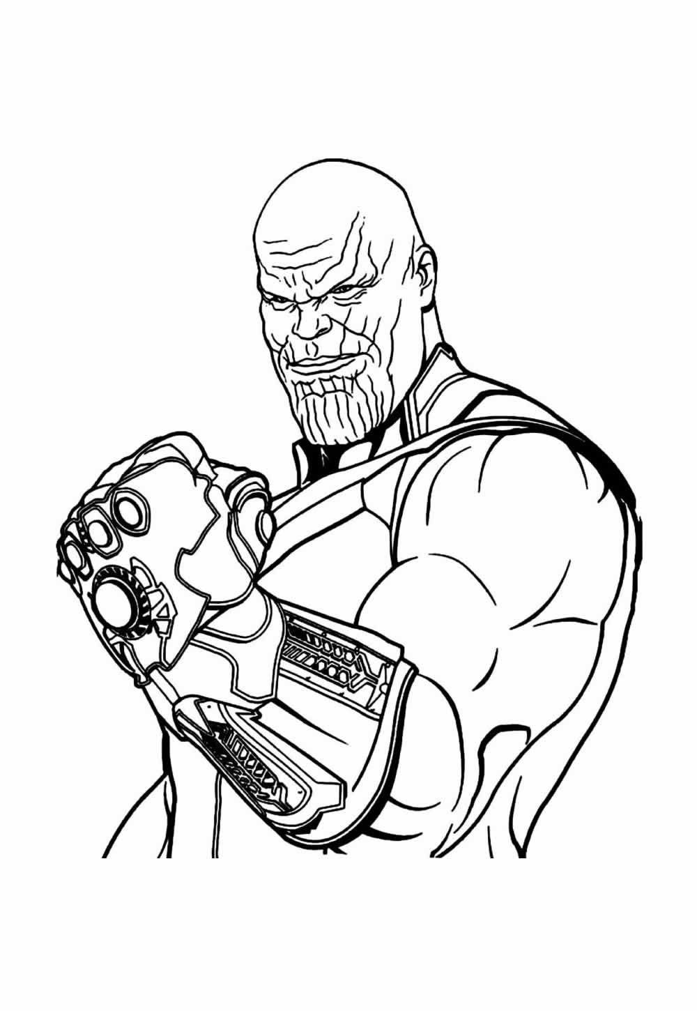Desenho de Os Vingadores (Avengers) para imprimir