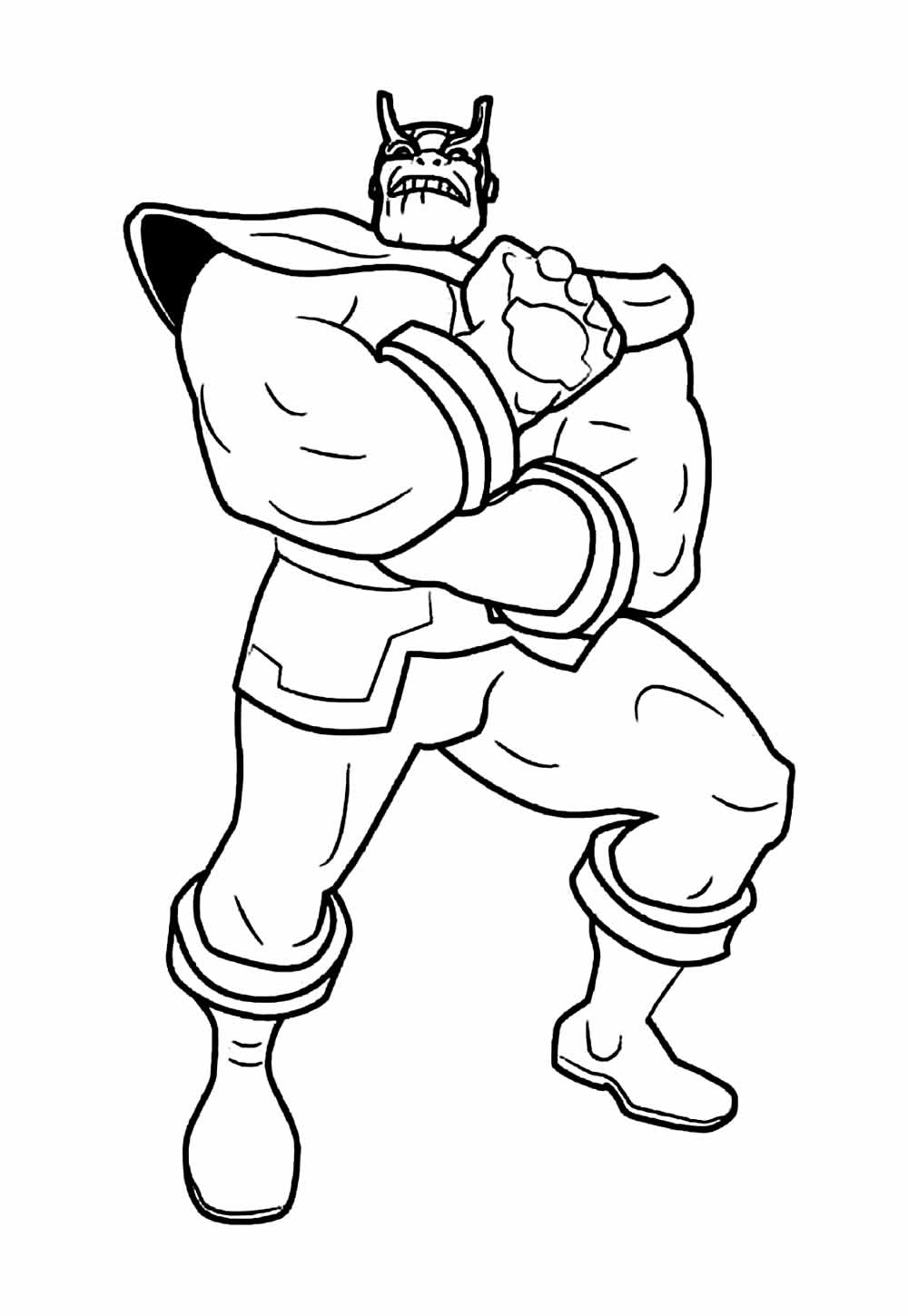 Desenho de Os Vingadores (Avengers) para imprimir