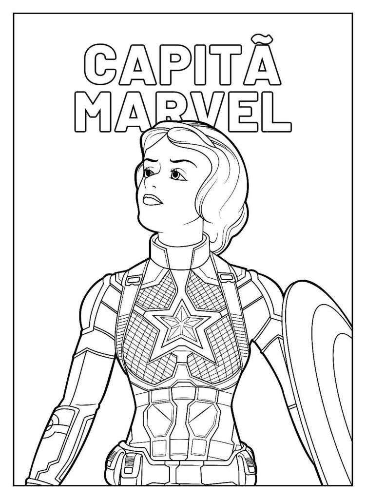 Desenho de Os Vingadores (Avengers) para imprimir