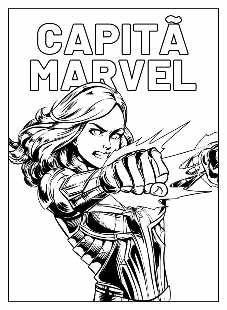 Desenho de Os Vingadores (Avengers) para imprimir
