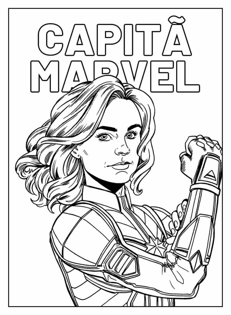Desenho de Os Vingadores (Avengers) para imprimir
