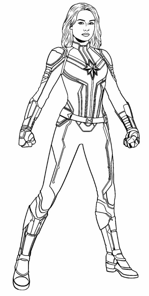 Desenho de Os Vingadores (Avengers) para imprimir