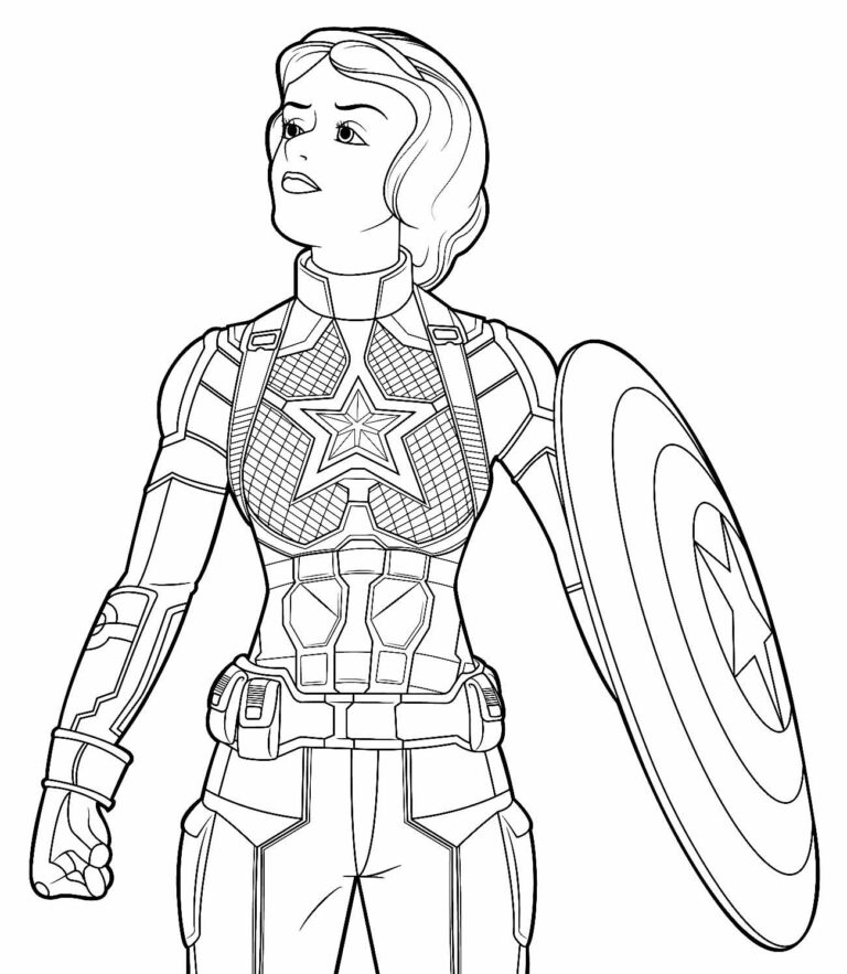 Desenho de Os Vingadores (Avengers) para imprimir