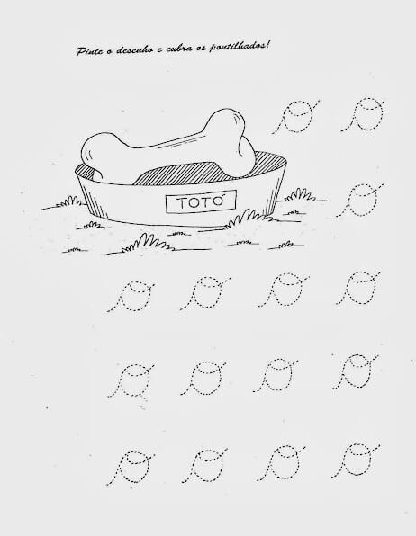 Desenho de Vogais para imprimir