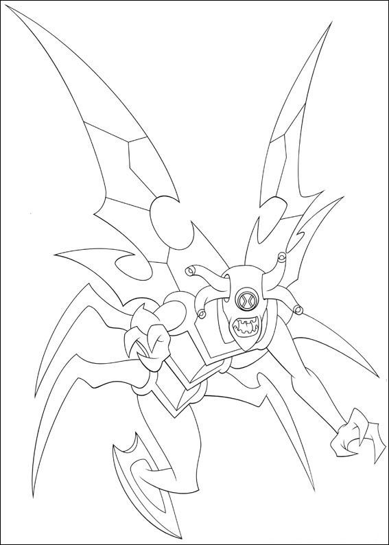 Desenho de Ben 10 para imprimir