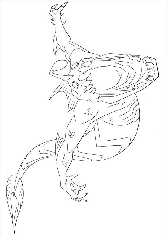 Desenho de Ben 10 para imprimir