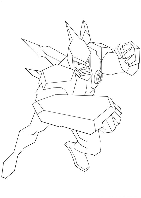 Desenho de Ben 10 para imprimir