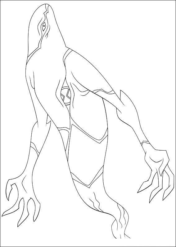 Desenho de Ben 10 para imprimir
