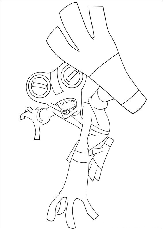 Desenho de Ben 10 para imprimir