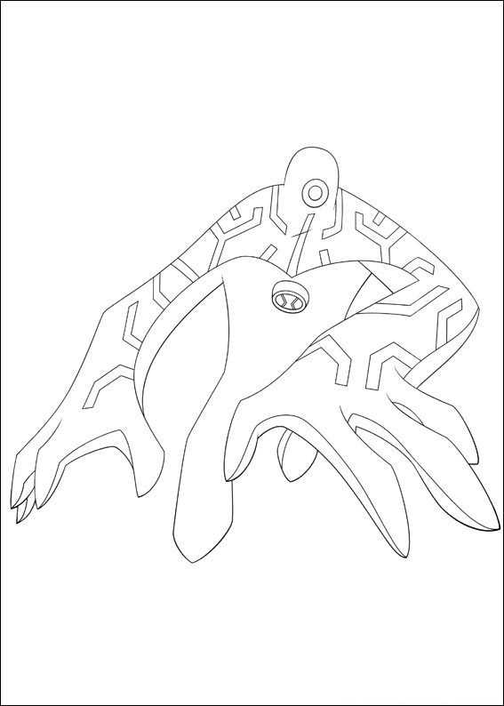 Desenho de Ben 10 para imprimir