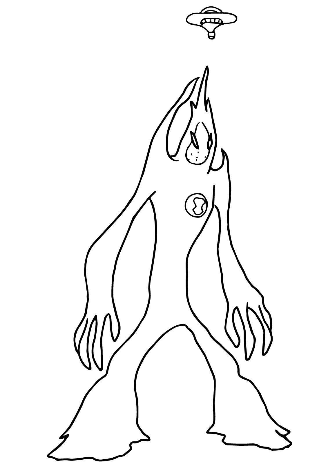 Desenho de Ben 10 para imprimir