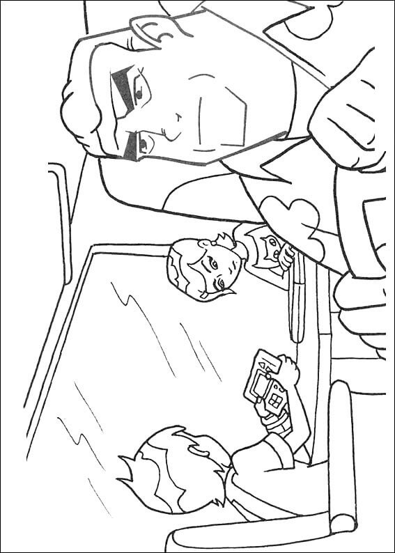 Desenho de Ben 10 para imprimir