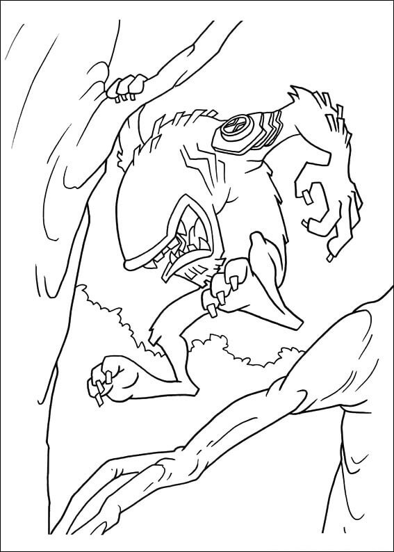 Desenho de Ben 10 para imprimir