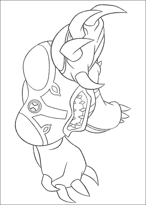 Desenho de Ben 10 para imprimir